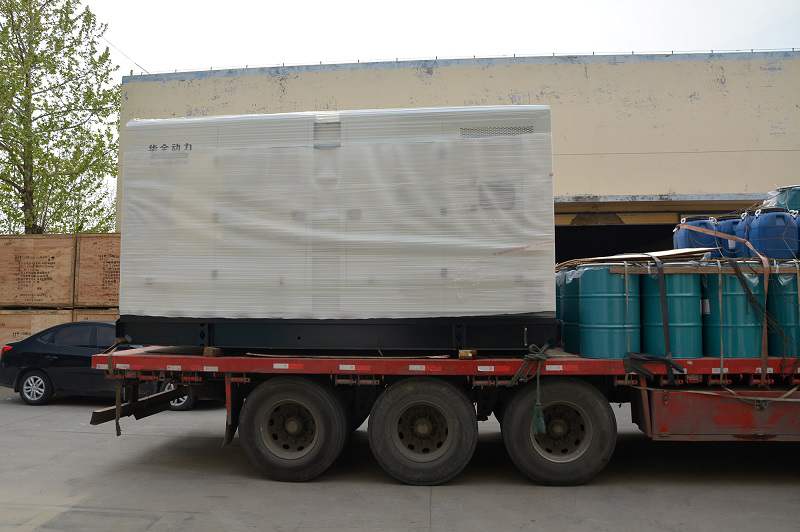 3月18日，華全動力一臺500kw靜音箱發(fā)電機(jī)組順利發(fā)往山東省