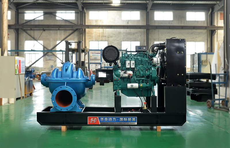 4月7日，一臺(tái)100kw標(biāo)配水泵機(jī)組從華全動(dòng)力發(fā)往江西省