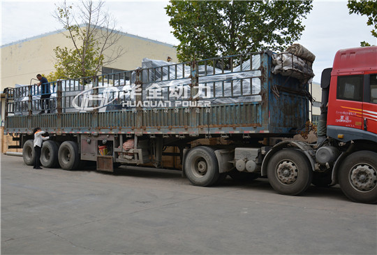 華全批量發貨!1臺800kw和2臺600kw發電機組已運走