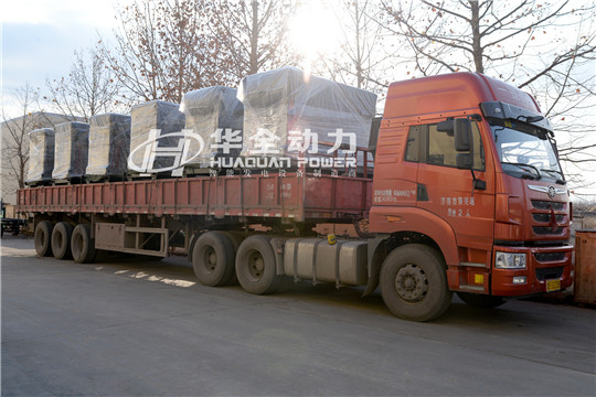 山東水利局采購的水旱災害防御物資——華全靜音移動電站發貨!