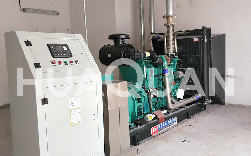 山東菏澤某醫院400kW發電機組電站項目